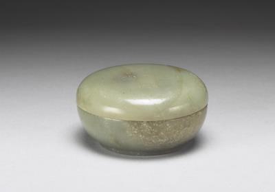 图片[2]-Bluish white jade box for seal paste-China Archive